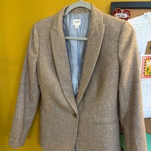 Women’s Blazer, J. Crew, Wool Blend